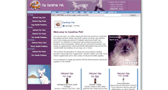 Desktop Screenshot of carefreepet.com